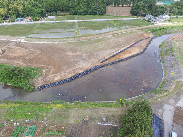 二級河川若山川　広域河川改修工事（河道掘削４工区）